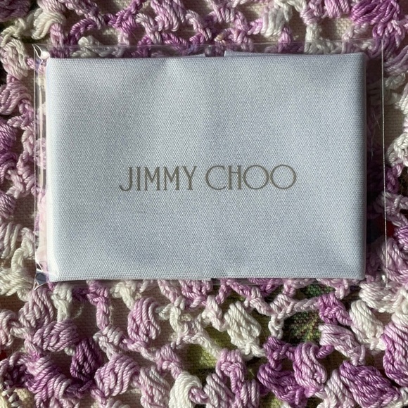 ๐ JIMMY CHOO EYEGLASS CLEANING CLOTH ๐ NWOT ๐ - Picture 8 of 16